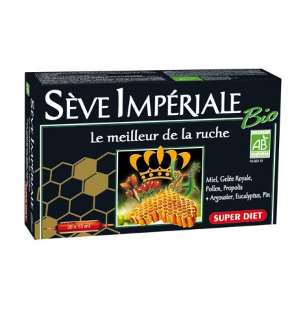 Super Diet Sève Impériale Bio 20 Ampoules