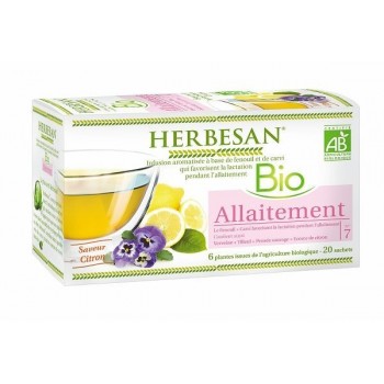 Herbesan Infusion Bio Allaitement 20 sachets