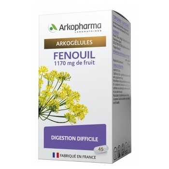 Arkopharma Arkogélules Fenouil 45 gélules