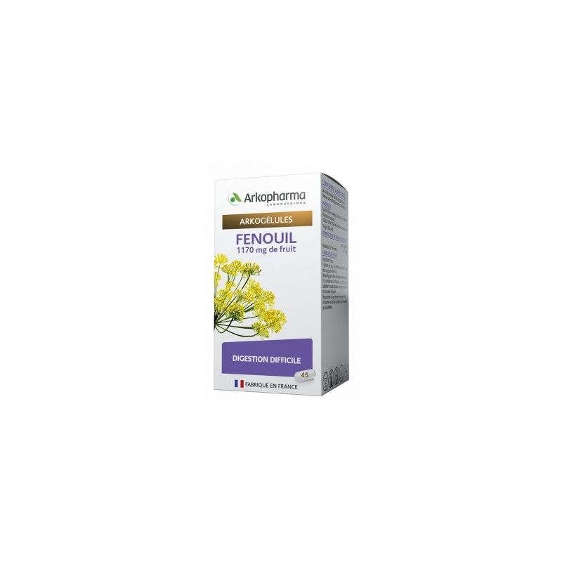 Arkopharma Arkogélules Fenouil 45 gélules Arkopharma Arkogélules Fenouil 45 gélules