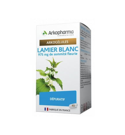 Arkopharma Arkogélules Lamier Blanc 45 gélules