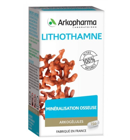 Arkopharma Arkogélule Lithothamne Basidol 150 gélules