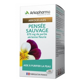 Arkopharma Arkogélules Pensée Sauvage 45 gélules