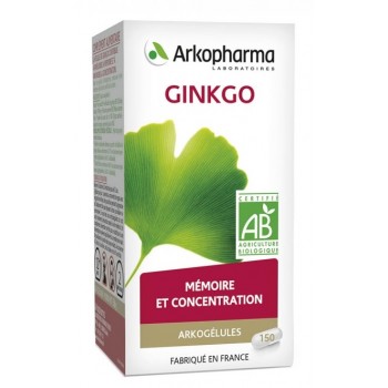 Arkopharma Arkogélules Gingko 150 Gelules