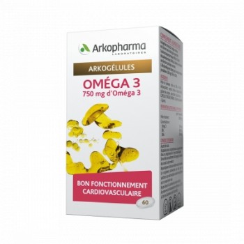 Arkopharma Arkogélules Oméga 3 60 Capsules