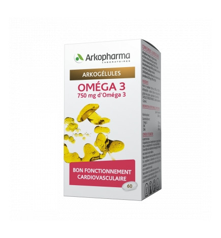 Arkopharma Arkogélules Oméga 3 60 Capsules