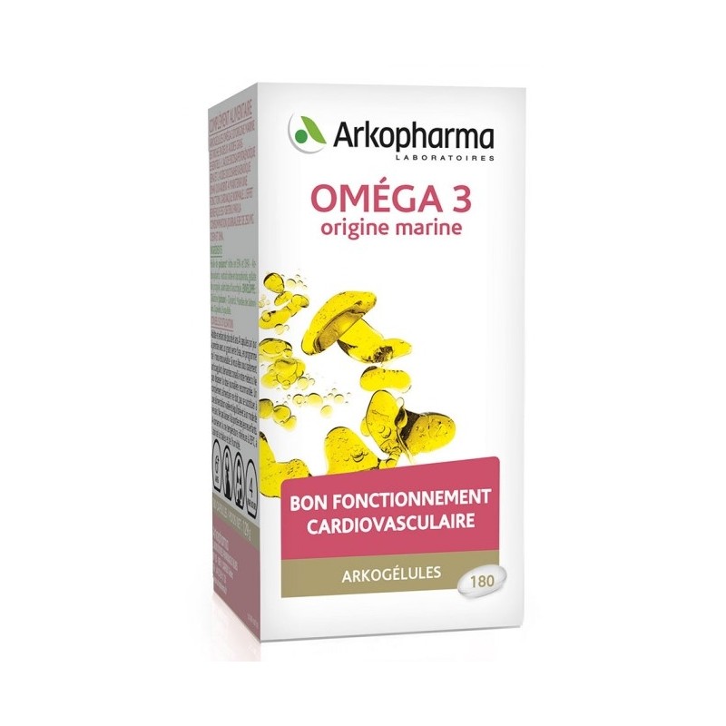 Arkopharma Arkogélules Oméga 3 60 Capsules