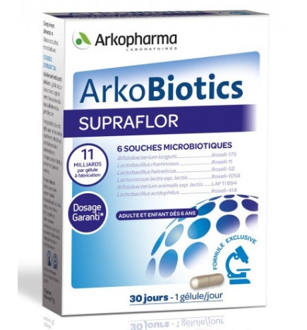 Arkopharma Supraflor 30 gélules