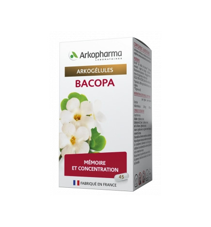 Arkopharma Arkogélules Bacopa 45 gélules