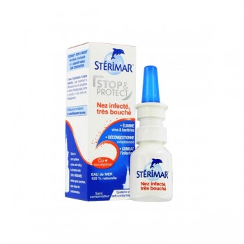 Stérimar Stop & Protect Nez Infecté Trés Bouché 20 ml