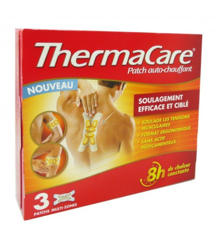 Thermacare Patch Chauffant Antidouleur Multi-zones 3 Patchs