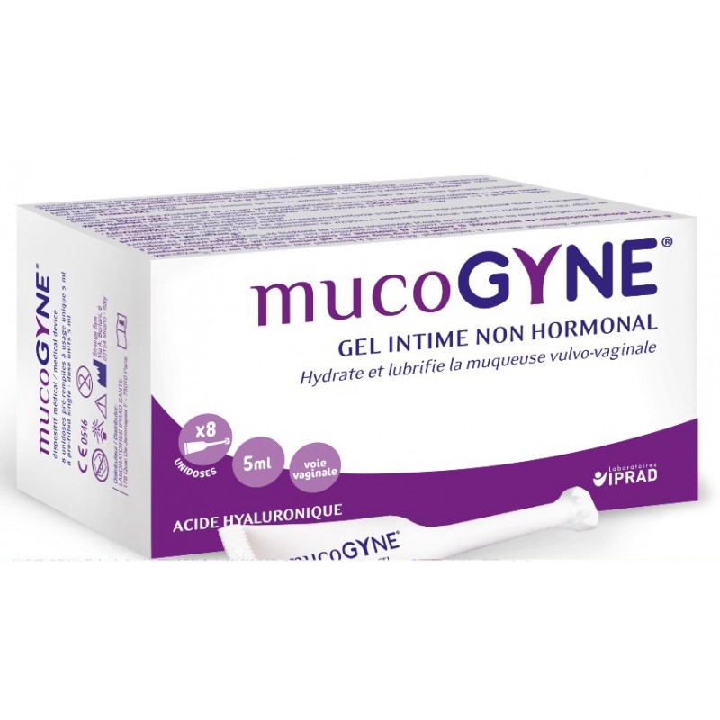 Mucogyne Gel Intime Non Hormonal 8 Unidoses 5 ml