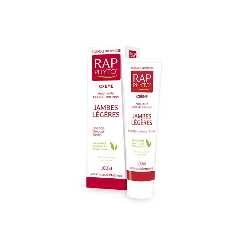 Rap Phyto jambes Légères Crème 100 ml