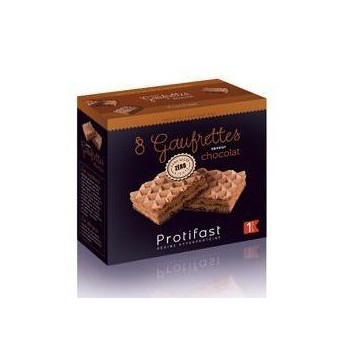 Protifast 8 Gaufrettes Saveur Chocolat