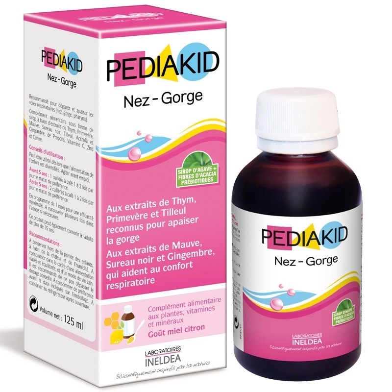 Pediakid Nez-Gorge Sirop 125 ml