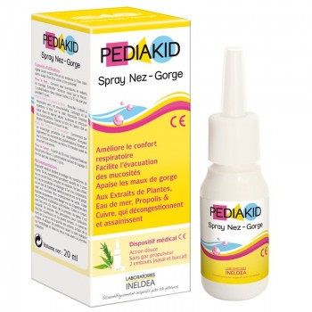 Pediakid Spray Nez-Gorge 20 ml