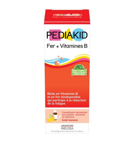 Pediakid Fer + Vitamines B 125 ml