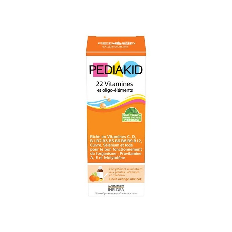 Pediakid 22 Vitamies & Oligo-éléments 125 ml