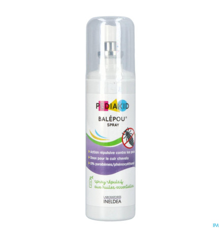 Pediakid – Balépou Spray Effet Bouclier Bio 100 ml
