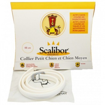 Scalibor collier Petit/Moyen Chien