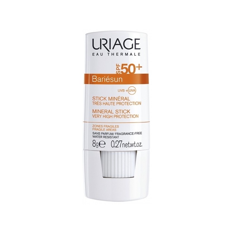 Uriage Bariésun Spf 50+ Stick Minéral Zones Fragiles 8g