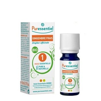 Puressentiel Huile Essentielle Bio Gingembre frais 5 ml