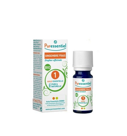 Puressentiel Huile Essentielle Bio Gingembre frais 5 ml