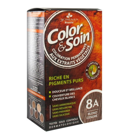 les 3 Chenes Color et Soin 8A Blond Cendre