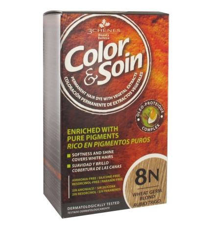 les 3 Chenes Color et Soin 8N Blond Ble