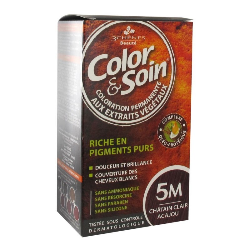 les 3 Chenes Color et Soin 5M Chatain Clair Acajou