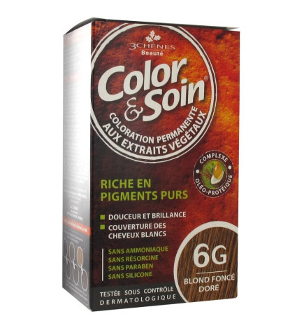 les 3 Chenes Color et Soin 6G Blond Fonce Dore