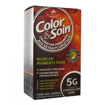 les 3 Chenes Color et Soin 5G Chatain Clair Dore