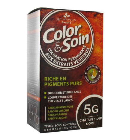 les 3 Chenes Color et Soin 5G Chatain Clair Dore