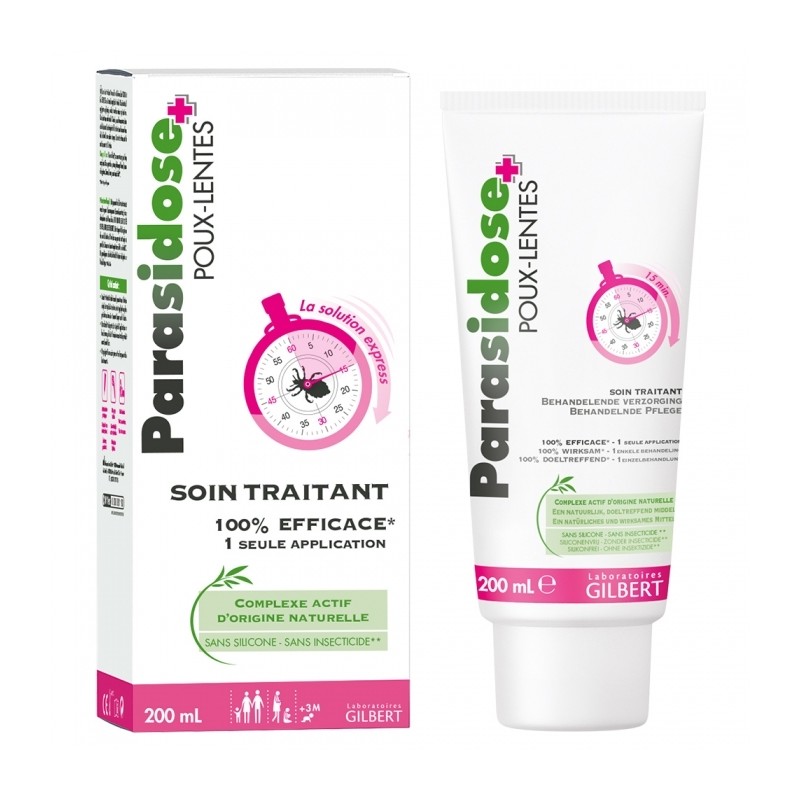 Parasidose+ Poux-lentes Soin Traitant 200 ml