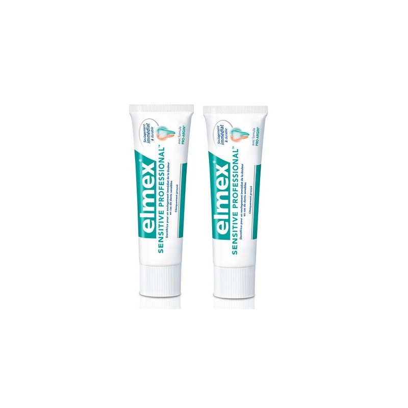 Elmex Dentifrice Sensitive Professional 2 x 75 ml