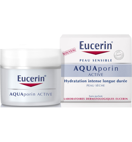Eucerin – Aquaporin Active Soin Hydratant Peau Sèche 50 ml