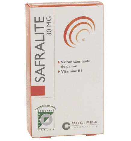 Codifra Safralité 30mg - Humeur 28 Gélules