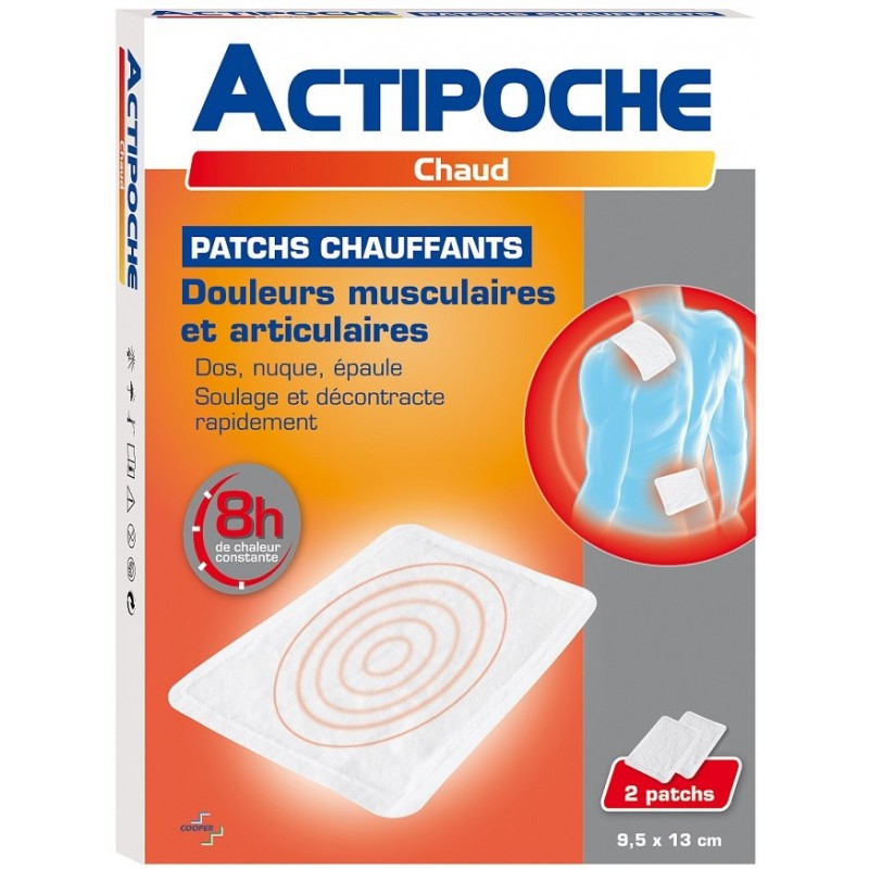 Actipoche Patchs Chauffants x 2