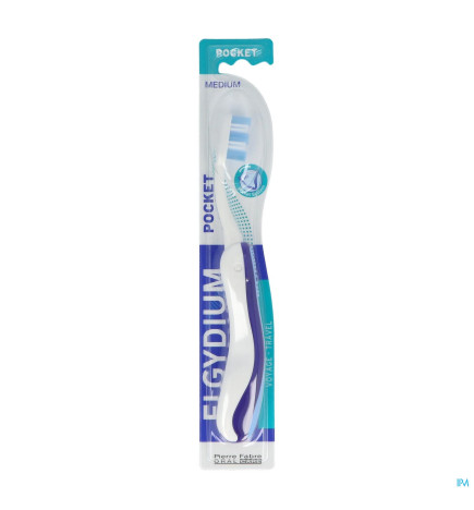 Elgydium – brosse à dents Pocket, medium