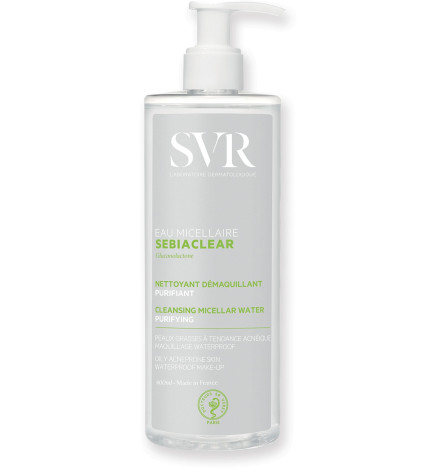 SVR – Sebiaclear Eau Micellaire, 400 ml