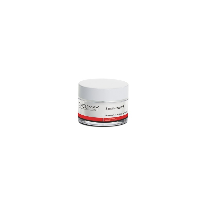 Eneomey stim renew 8 soin nuit anti-âge unifiant 50 ml