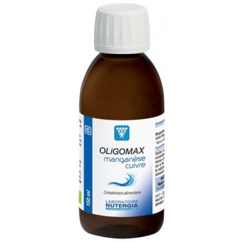 Nutergia Oligomax Manganèse-Cuivre 150 ml
