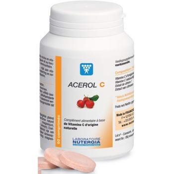 Nutergia Acerol C 60 Comprimés