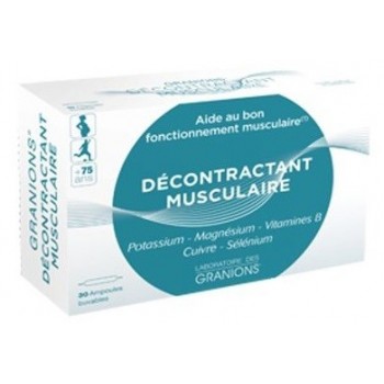 Granions Décontractant Musculaire 30 Ampoules