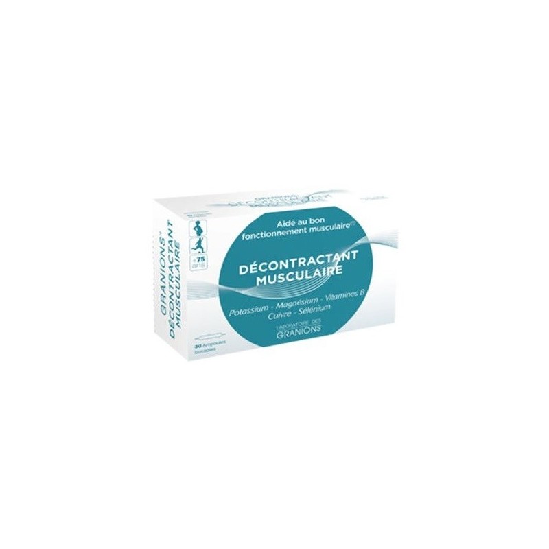 Granions Décontractant Musculaire 30 Ampoules