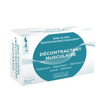 Granions Décontractant Musculaire 30 Ampoules
