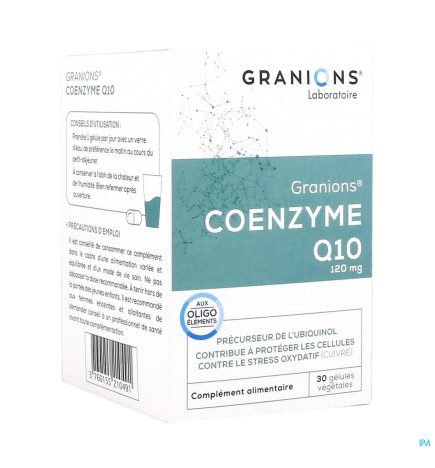 Granions – Coenzyme Q10 120 mg 30 gélules