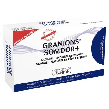 Granions Somdor+ mélatonine 15 Comprimés