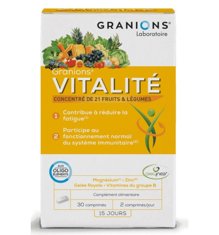 Granions Vitalité 30 Comprimés