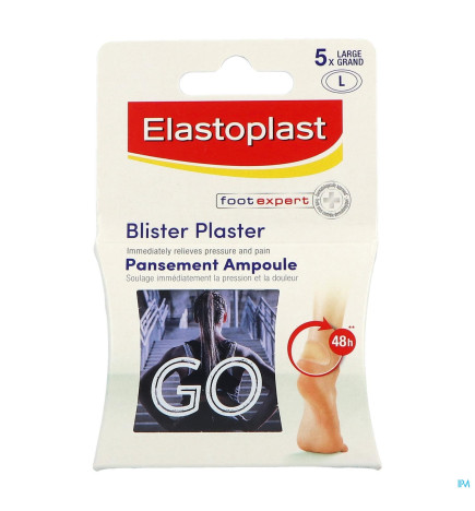 Elastoplast – Ampoule Grande taille Boîte de 5 pansements